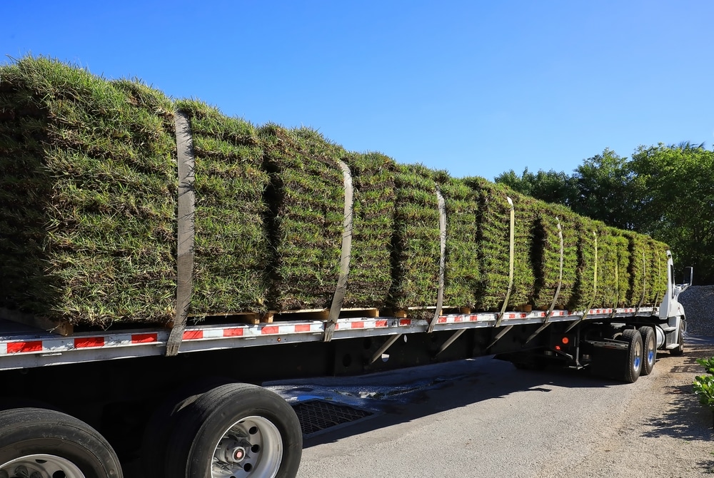 sod hauler trucks